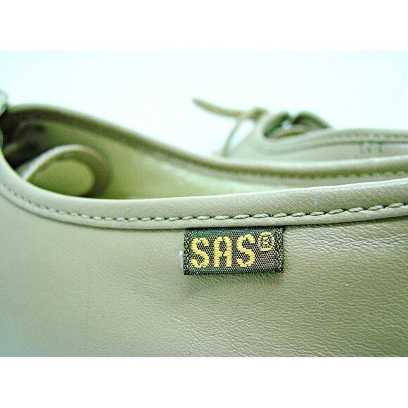 SAS Genuine Handsewn Siesta Tan Oxfords Lace Up Moccasin Toe USA Women's 10.5 - Picture 5 of 10